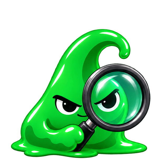 Gloo searching with a magnifying glass